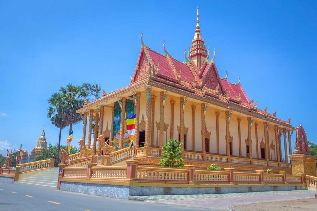 The main hall of Xiem Can Pagoda
