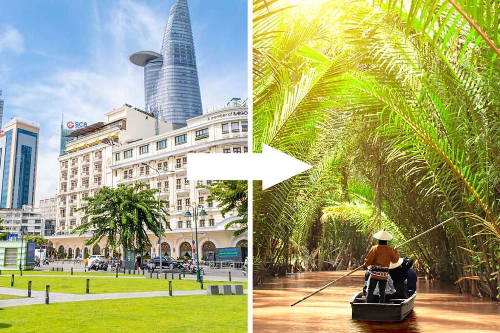 From Ho Chi Minh City to Mekong Delta