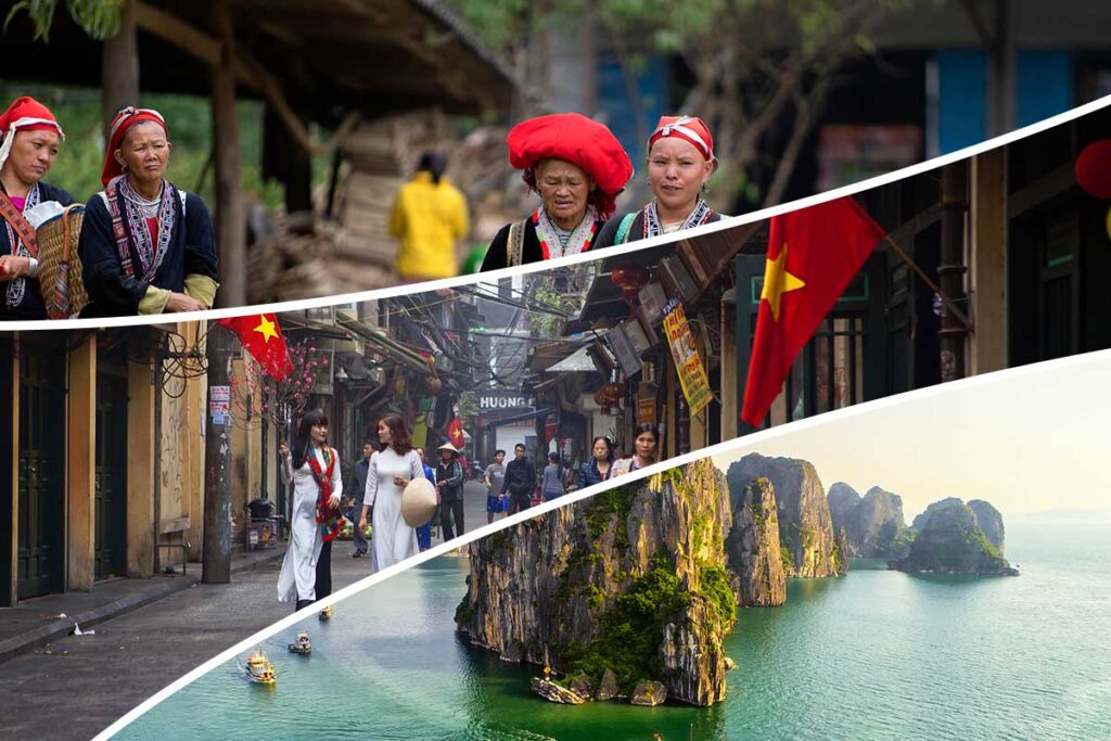 Experience Vietnam in depth with a 3-week Vietnam tour combining Ha Giang’s mountains, Halong Bay’s limestone islands, and the lantern streets of Hoi An.