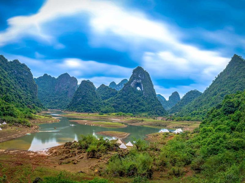 Angel Eye Mountain in Cao Bang