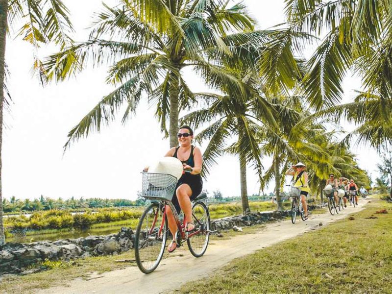 countryside by bike in Hoi An