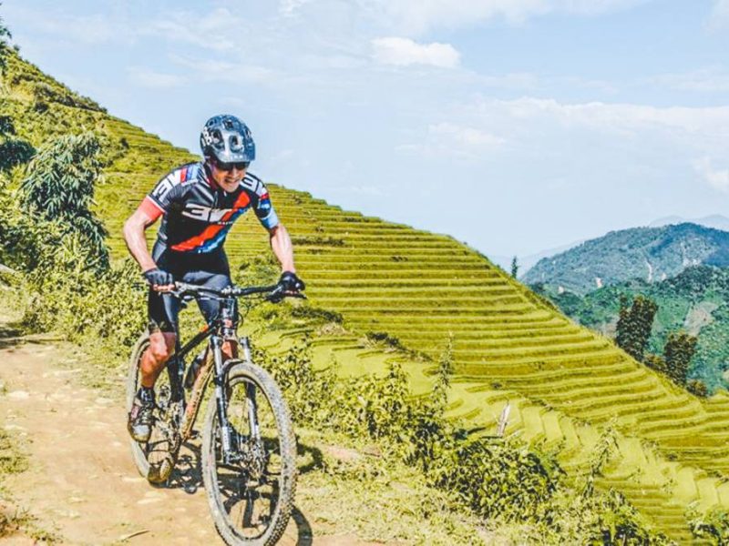 biking in Sapa