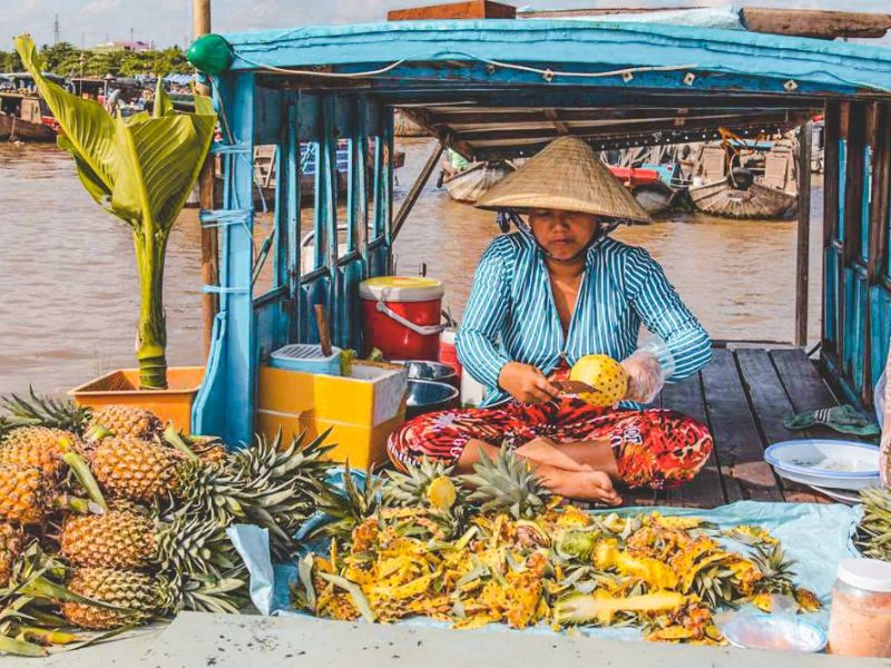Cai Rang floating market & 2 days Mekong Delta tour