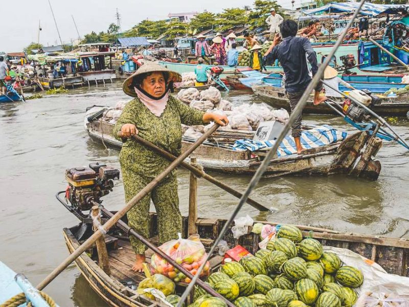 Cai Rang floating market & 2 days Mekong Delta tour