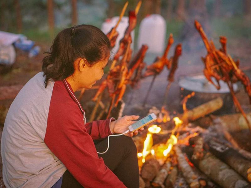 campfire campsite bidoup nui ba national park 1 Campfire cooking at a forest campsite in Bidoup Nui Ba National Park, part of a multi-day trekking and camping tour from Dalat