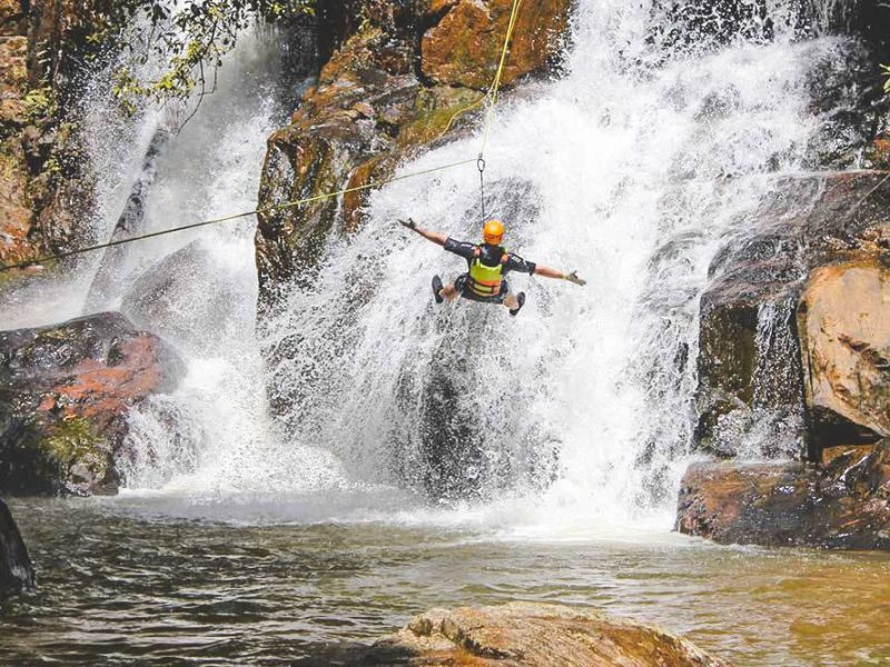 Canyoning in Dalat Canyoning in Dalat