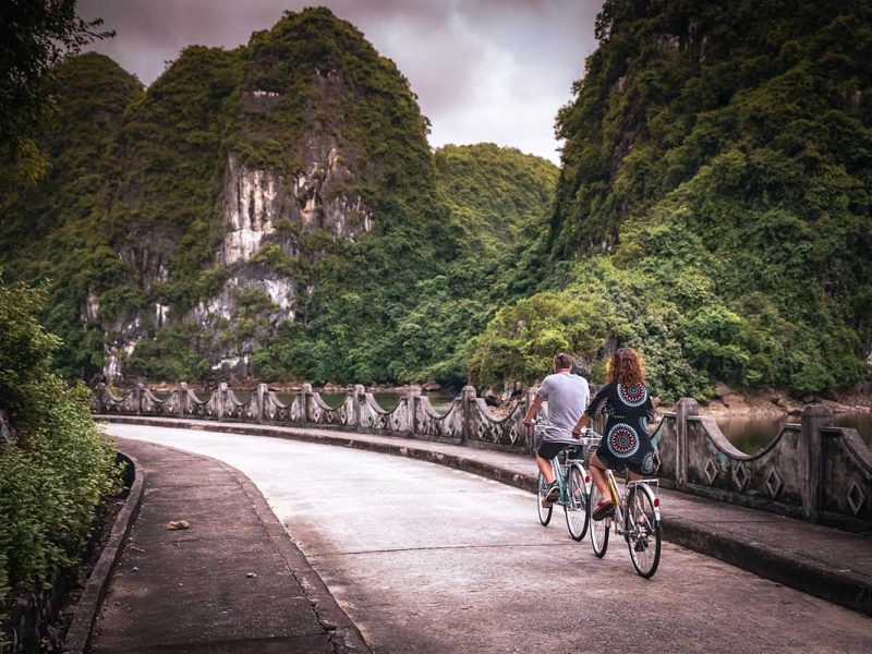 cat ba cycling 1