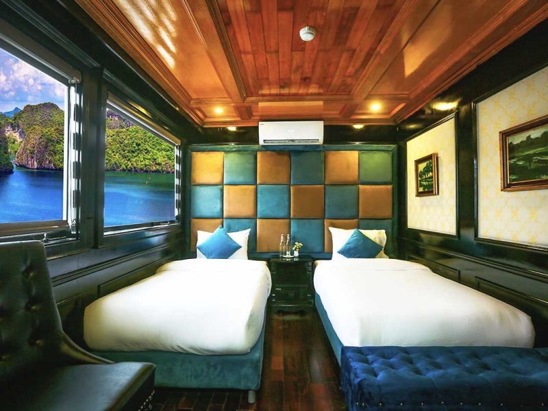 Twin shared cabin on Cozy Boutique Cruise
