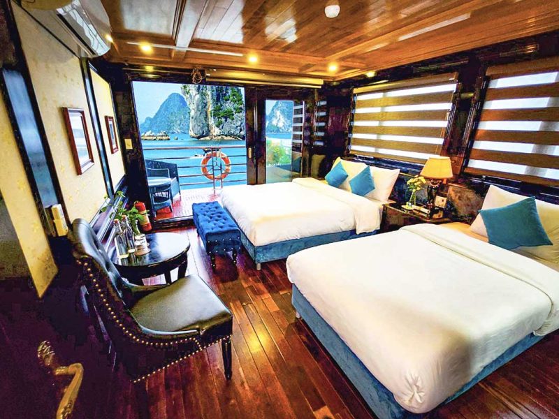 cozy boutique lan ha cat ba cruise 5 Cabin on Cozy Boutique Cruise