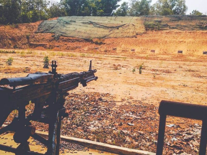cu chi tunnels 9 Shooting range at the Cu Chi Tunnels