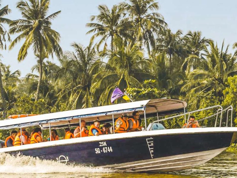 Cu Chi Tunnels tour by speedboat