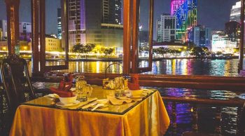 diner cruise Ho Chi Minh City over the Saigon river