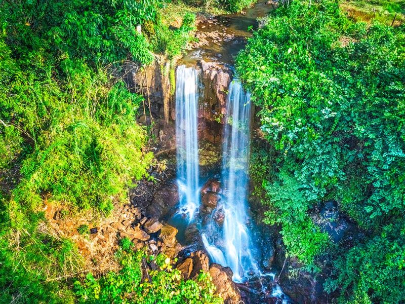 elephant waterfall thac voi binh phuoc 1 Elephant Waterfall (Thac Voi) near Bu Lach Grassland