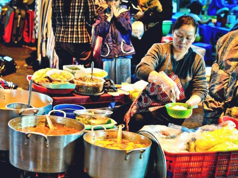 food dalat night market food in Dalat Night Market