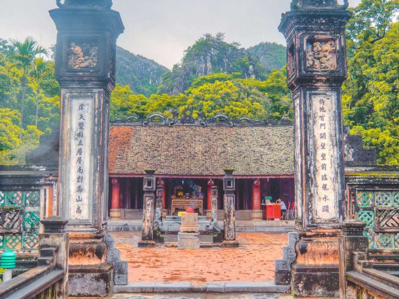 Hoa Lu ancient capital in Ninh Binh