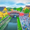Hoi An Ancient Town tours showcasing the Japanese Bridge and colorful old streets