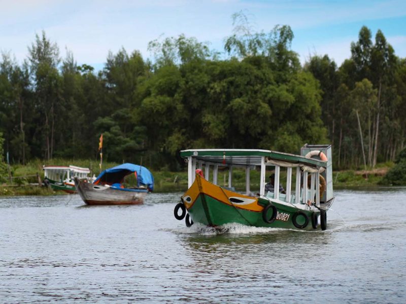 Hoi An boat tour on the Thu Bon river