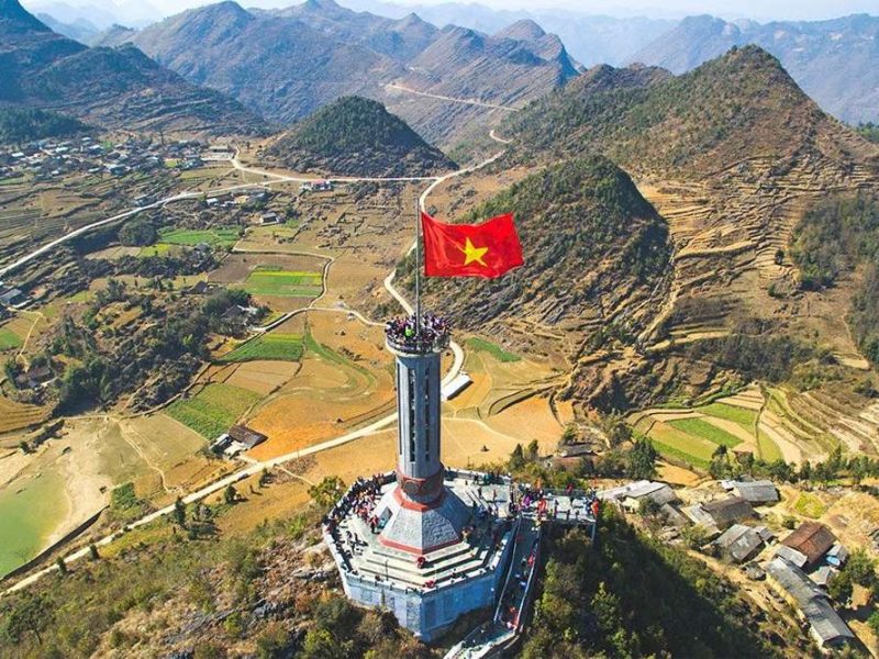 lung cu flag tower Lung Cu Flag Tower