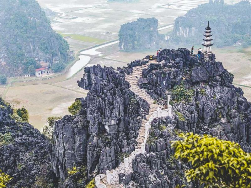 Mua Cave viewpoint in Ninh Binh