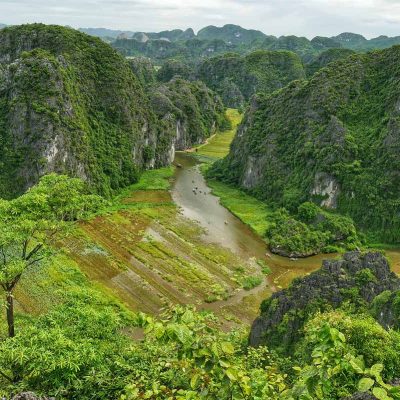 Mua Cave viewpoint