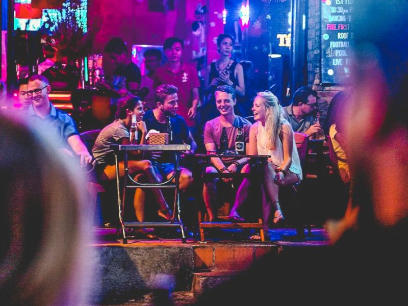 nightlife in Bui Vien area