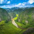 Ninh Binh's best viewpoint: Mua Cave - Stunning views over the river, rice fields and mountains in Vietnam