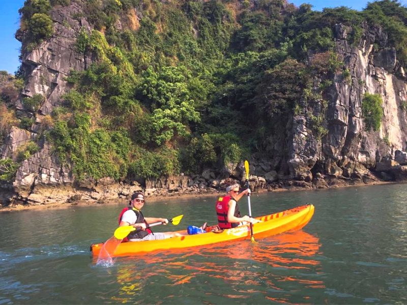 renea cruise bai tu long bay 15 Kayaking with Renea Cruise