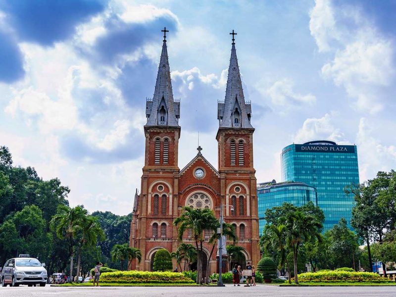 Saigon Notre Dame Cathedral in Ho Chi Minh City