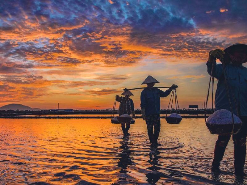 Salt fields Nha Trang