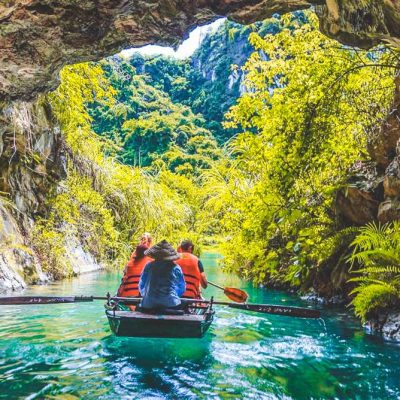Trang An boat trip in Ninh Binh