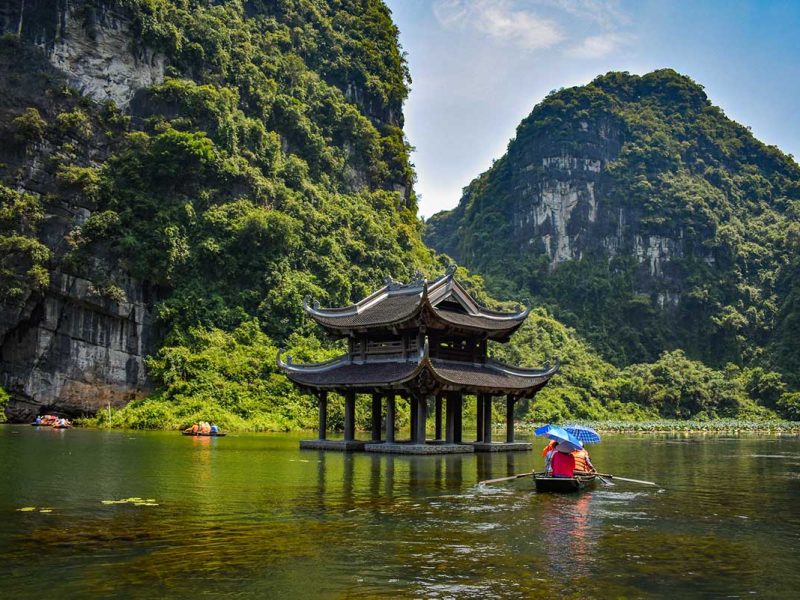 trang an temple boat tour Trang An boat tour