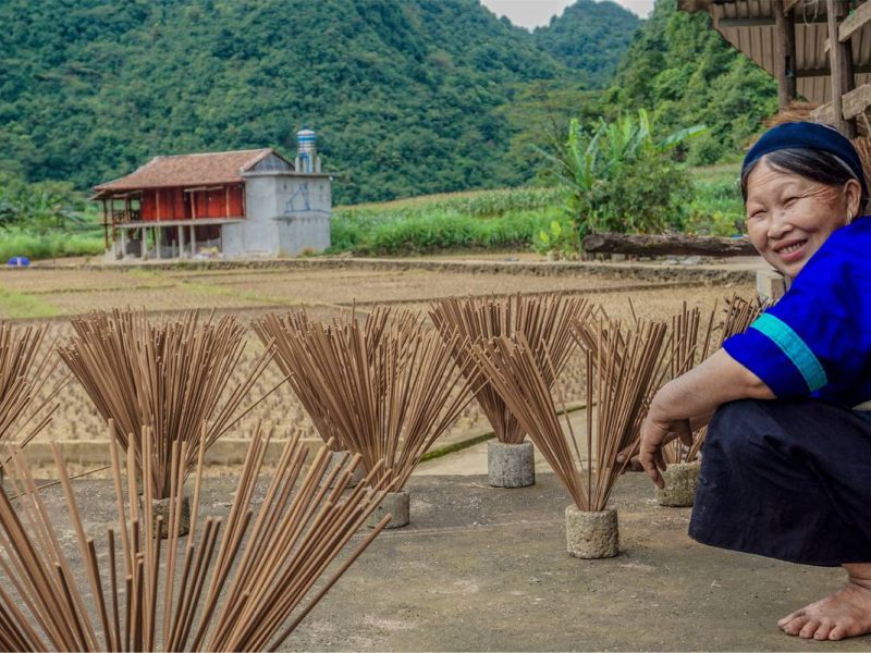 village in Cao Bang