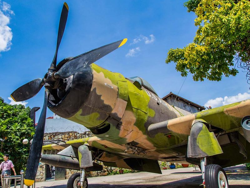Army plane at War Remnants Museum