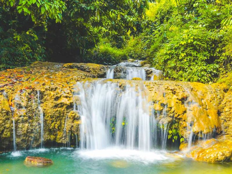 waterfall in Pu Luong